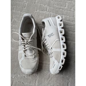 OC On Cloud 5 Running Shoes All White Mesh CloudTec Swiss Tech